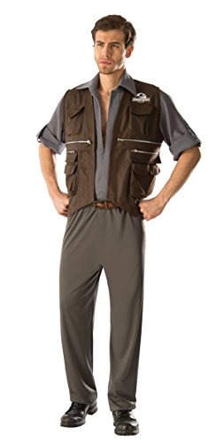 Traje De Lujo De Rubies Costume Co Mens Jurassic World Delux