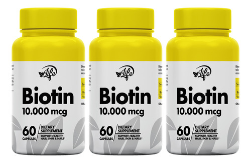 Biotin 10.000 Mcg Americano - Unidad a $731