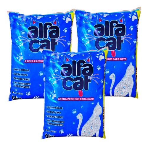 Alfa Cat Arena Para Gato Premium 18 Kg