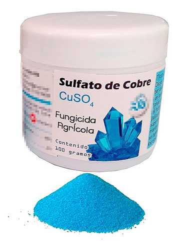 Protección Para Tus Plantas Sulfato De Cobre 100 Gramos