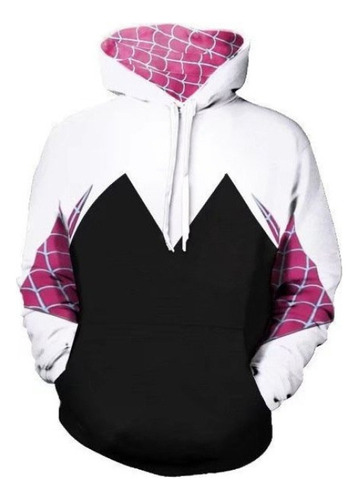 Ss Sudaderas Con Capucha De Spider-gwen Chamarras De Spider