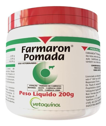 Farmaron Pomada 200g