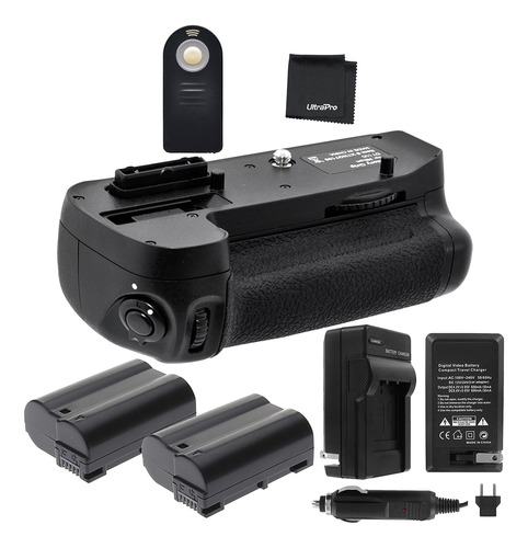 Battery Grip Bundle F/nikon D7100, D7200: Incluye Mb-d15, 2-