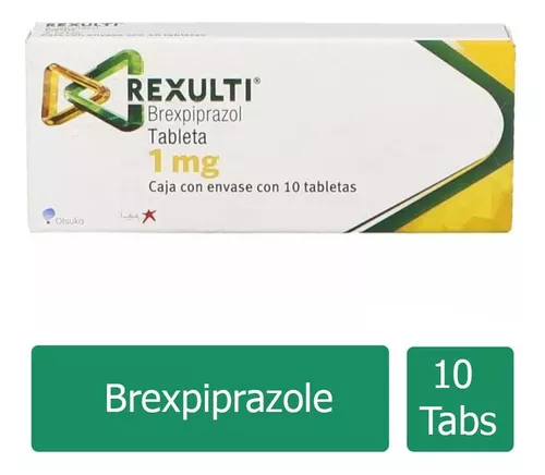 Precio Rexulti 1 mg 10 con tabletas