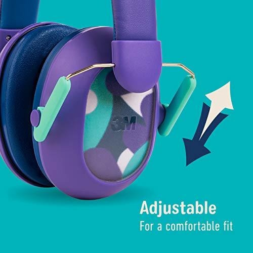 Hearing Protection Plus For Children With Adjustable Purple