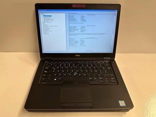 Laptop Dell Latitude 5480  Core I5 7th Ram 8gb Ssd 480gb