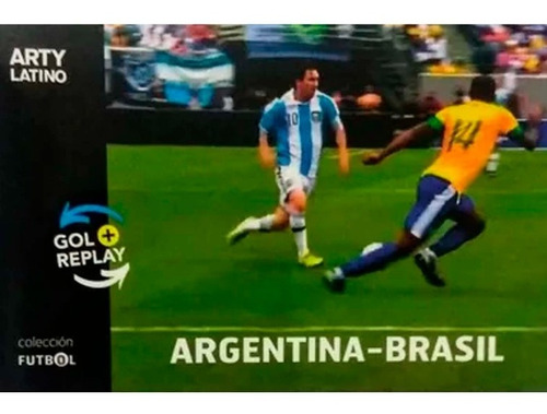 Libro Argentina Brasil Messi Flipbook Fútbol