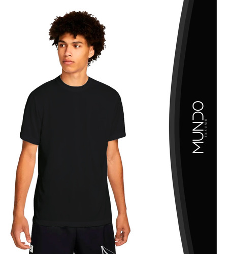Polera Dryfit Básica Manga Corta Hombre