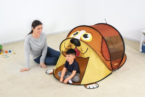 Carpa Para Niños Casita Modelo Perro Con Avance 1,82 Mt.