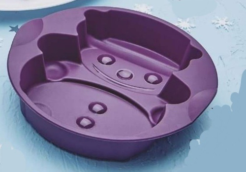 Molde De Silicon Muñeco De Nieve Tupperware