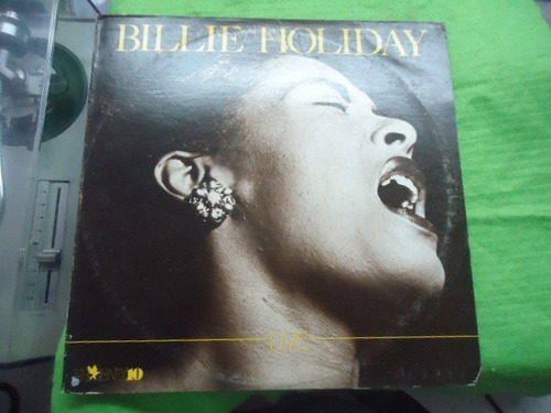 Billie Holiday Live Lp Vinyl Imp.