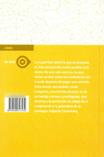 Edgardo Cozarinsky. Palacios Plebeyos. Cines