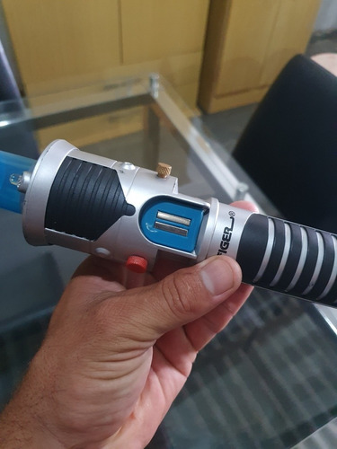 Starwars Mestre Yoda Com Sabre De Luz Hasbro