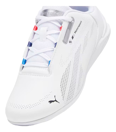 Puma Bmw Mms Drift Cat Decima 2.0 Jr Para Joven Color Blanco