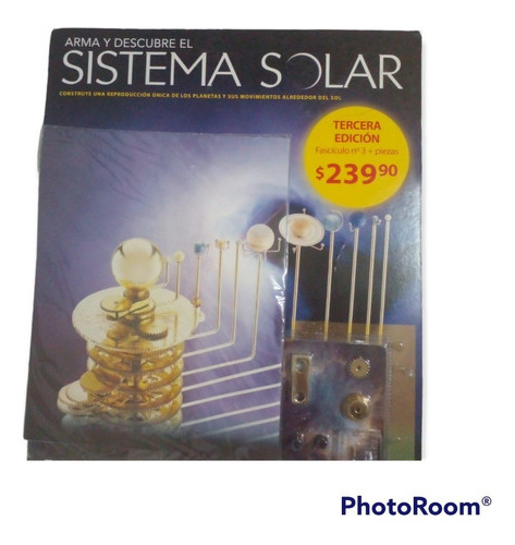 Fascículo + Pieza P/armar El Sistema Solar N 3. Nuevo