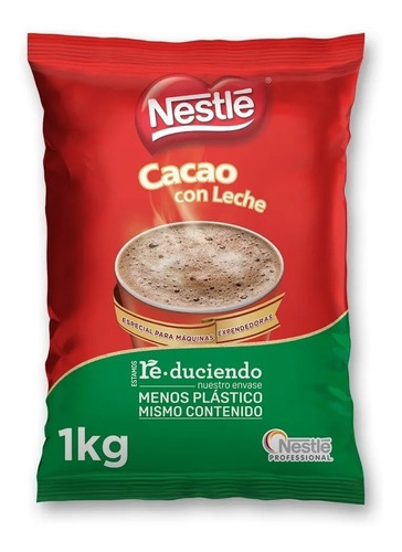 Chocolate Con Leche En Polvo Nestle En Bolsa X 1kg