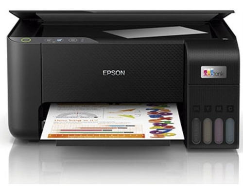 Impresora a color multifunción Epson EcoTank L3210 negra 220V