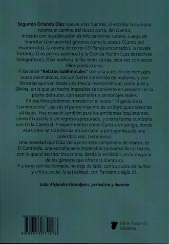 At- Díaz, Segundo Orlando - Relatos Subliminales