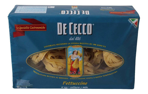 Pasta Marinter De Cecco Fettuccine N233 500g