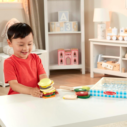 Juego Para Hacer Sándwiches De Madera Melissa & Doug
