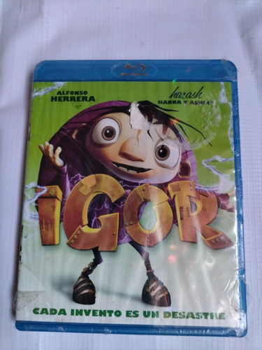 Igor Cada Evento Es Un Desastre Película Blu-ray Cerrado Nue