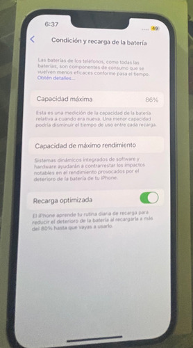 Apple iPhone 14 (128 Gb) Liberado - Morado Color Violeta (Usado)