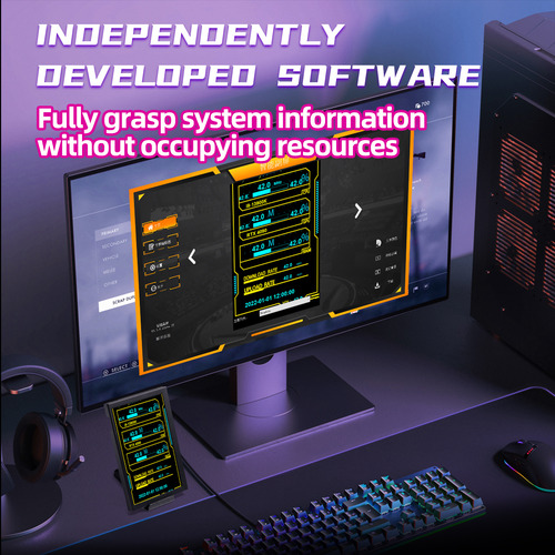Subpantalla De Ordenador De 5 Pulgadas, Ips Typec, Subpantal