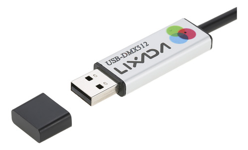 Adaptador De Interfaz De Pc Usb Led Dmx512 Lixada De Cable A