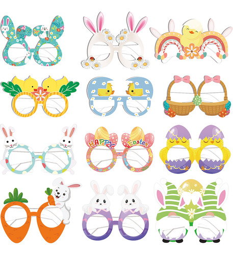 Relleno Decorativo Para Gafas De Conejo Bunny Eyewear, 12 Un