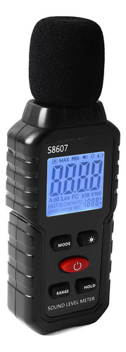 Medidor De Sonido Digital, Pantalla Lcd Retroiluminada, Ruid