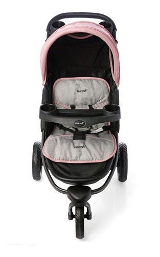 Imagen 3 de 10 de Cochecito Coche Bebé Jogger 3 Ruedas C/ Huevito Felcraft