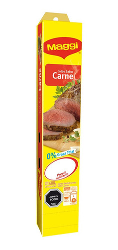 Caldo Carne Maggy 48x10 Gr (1uni)super