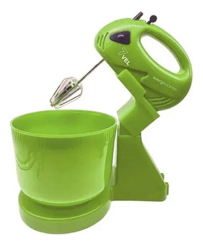 Batidora De Mano Con Bowl Kanji Verde Kjh-bl0300hmb01v Full