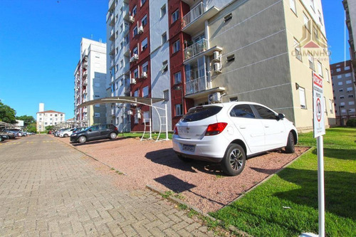 Vendo Apartamento De Dois Dormitórios Com Garagem No Bairro Fátima Em Canoas Rs - Ap4140