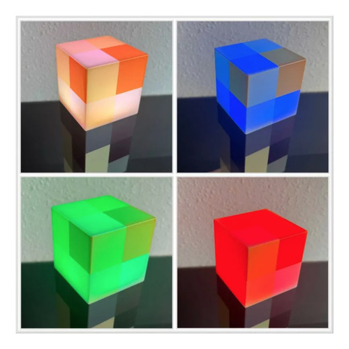 Lampara Noche Minecraft Antorcha Montable Usb Recargable C