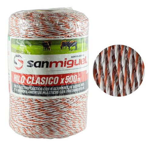 Rollo 500 Mts Cable Eléctrico P/ Boyeros Y Electrificadores