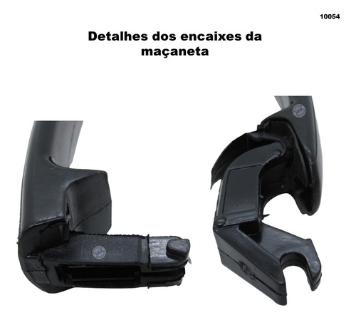 Maçaneta Externa Porta Dianteira Sem Furo Saveiro G5 08-12