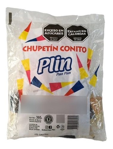 Chupetin Conito Plin Plan Plun Pack X 20 Un