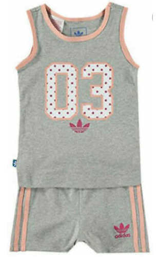 Conjunto Deportivo adidas Original Para Niña Talla 2