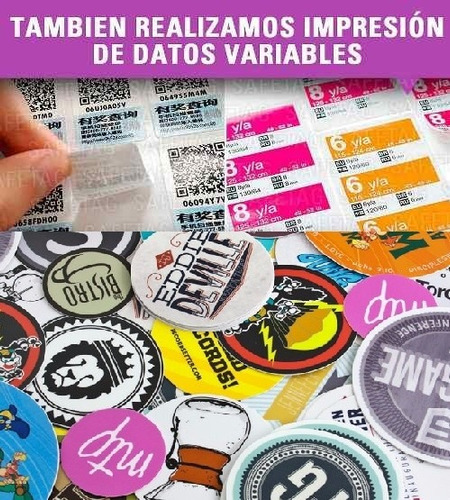 Calcos Autoadhesivos Stickers Etiquetas Resistentes Exterior Troquelados Especiales Formas Resistentes Agua Diseños Pvc