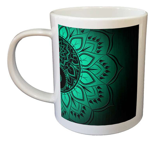 Taza De Plastico Mandala Lila Violeta Color Rosas Dibujo P3