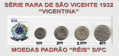 Moedas Do Brasil Série De São Vicente (vicentinas)-cod.8b_e4