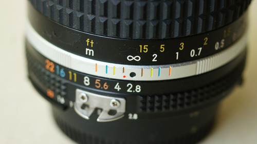 Nikkor 28mm F2.8 Ais Nikon F Preta (Usado)
