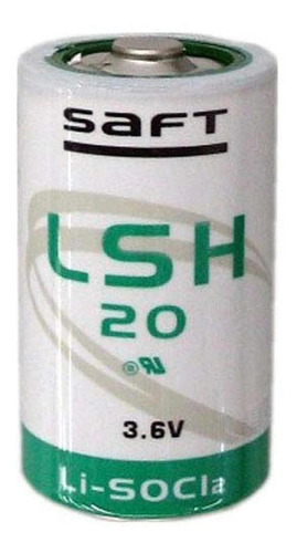 Imagen 1 de 2 de Pila Saft Lto Lsh20 3.6v 3 Ah Tamaño D