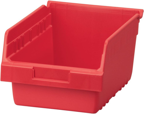 Shelfmax - Caja De Almacenamiento De Plástico, (12 X 8 X 6 P