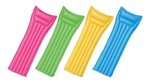 Imagen 4 de 7 de Colchoneta Inflable Para Pileta Clasica 183x69cm- Del Tomate