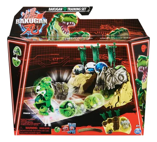 Conjunto De Entrenamiento Bakugan Spin Master Titanium Trox