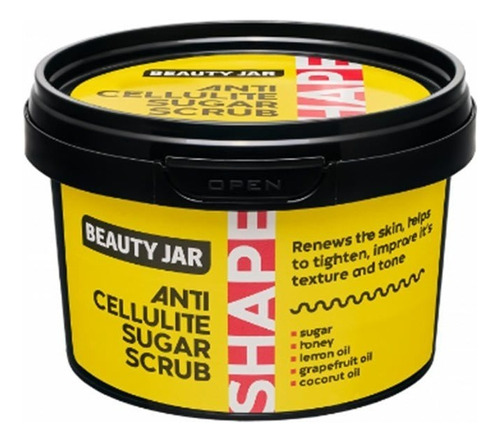  Exfoliante Corporal Beauty Jar Anti Celulitis 250gr