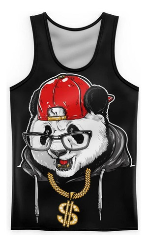 Chaleco Casual Estampado En 3d Hip Hop Panda