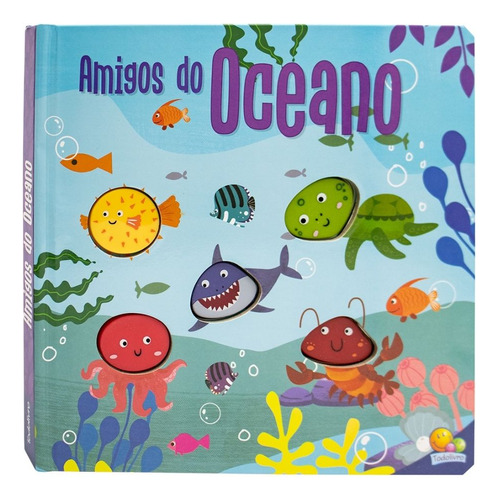 Livro Sonoro - Amigos Barulhentos - Animais Do Oceano Sons